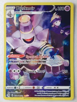 HOLO Dusknoir TG06/TG30 NM / M - TRAINER GALLERY - Brilliant Stars Pokemon Card - Image 1