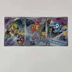 Pokemon TCG First Partner Illustration Collection Series 1 Sinnoh Starters - Image 1
