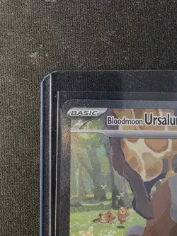 Pokemon TCG Bloodmoon Ursaluna EX Holo Card 216/167SV06 Twilight Masquerade - Image 2