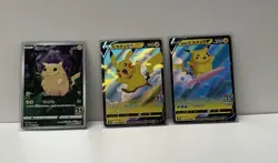Pokemon Card Binder Collection Lot Pikachu Japanese - Image 1