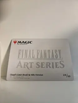 Cloud's Limit Break - NM - MTG - Art Card - Final Fantasy: Art Series #23/53 - Image 2