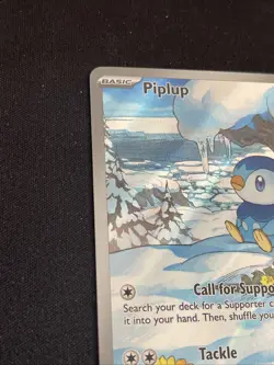 Pokemon TCG Piplup Illustration Rare 098/094 Near Mint Phantasmal Flames Card - Image 3