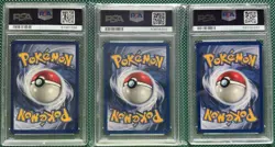 1999 Pokemon Base Set PSA 10 Gem Mint Squirtle Bulbasaur Charmander - Image 2