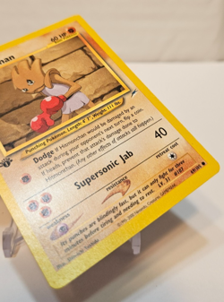 Hitmonchan 69/105 Common 1st Edition Neo Destiny Pokemon 1778 - Image 5