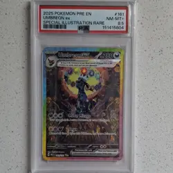 Pokemon TCG Umbreon ex 161/131 Special Illustration Rare Holo PSA 8.5 - Image 1