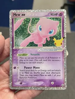 Pokemon TCG Mew ex 88/92 Celebrations Classic Collection Holo - NM - Image 1
