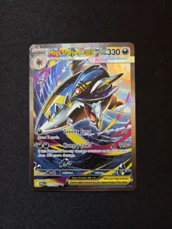 Mega Sharpedo EX 127/094 – Phantasmal Flames – SIR – Pokemon TCG - Image 1