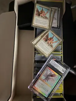 Serra Angel CGC 10. Promo. MASSIVE Serra Angel Card Lot. Magic The Gathering. - Image 1