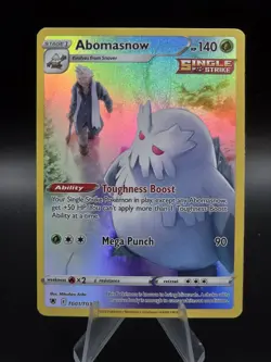 Pokemon Abomasnow Ultra Rare TG01/TG30 Astral Radiance Trainer Gallery Holo - Image 1