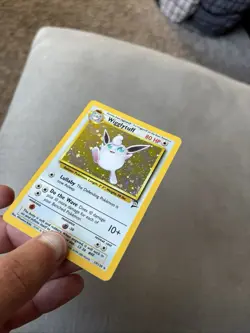 CLEAN Wizards of the Coast Wigglytuff Base Set 2 19/130 Holo Rare English 2000 - Image 5