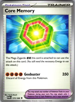 Core Memory Perfect Order 070/088 Uncommon Pokemon Near Mint - Image 1