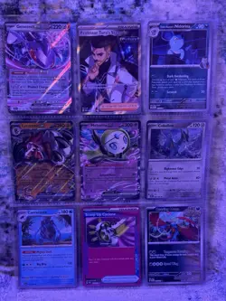 Pokemon Ultra Rare Cards Lot of 9 Includes Full arts and Ace Spec (a4) - Image 1