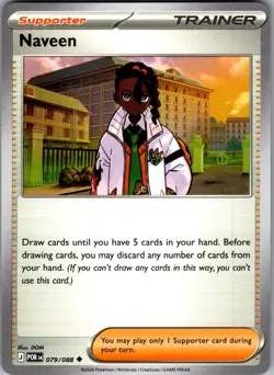 Naveen Perfect Order 079/088 Uncommon Pokemon Near Mint - Image 1