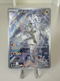 Journey Together N's Reshiram 167/159 Illustration Rare Pokemon NM/M - Image 1