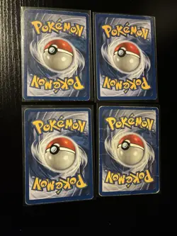 Lot Of 4 Vintage WOTC Pokemon Holo Cards! HOLOS Rare Pokemon TCG - Image 2