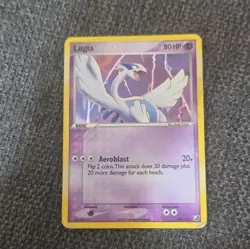Pokemon Lugia EX Unseen Forces Deck Exclusives 29/115 Holo Rare English 80 HP - Image 2