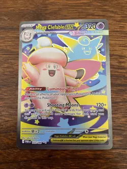 Pokemon Mega Clefable EX 103/088 POR Foil Mega Evolution 320 HP 120+ Eng - Image 1
