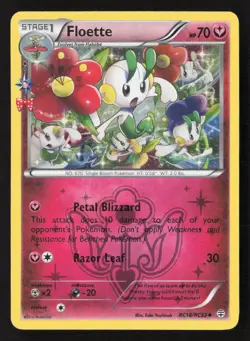 Floette Uncommon Holo GEN RC18/RC32 LP Pokemon TCG - Image 1