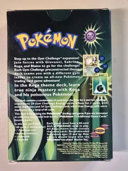 Pokemon TCG - "Koga" theme deck - box and rulebook only - Image 5