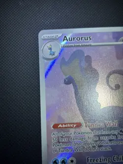 Pokemon TCG Aurorus 092/088 Stage 2 Rare Holo Perfect Order - Image 3