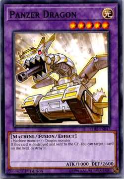 Panzer Dragon LED2-EN047 1st Edition YuGiOh Card - Image 1