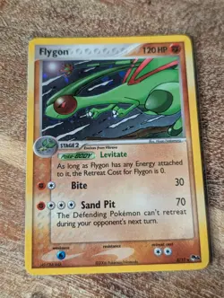 Flygon 3/17 Holo 2006 POP Series 4 Promo Holo Foil Rare Pokemon Card TCG SWIRL! - Image 1