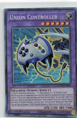 Yugioh MZTM-EN022 - Union Controller - Collector's Rare - Image 1