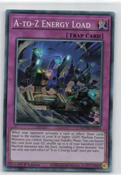 Yugioh MZTM-EN024 - A-to-Z Energy Load - Collector's Rare - Image 1