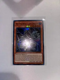 Yugioh Red-Eyes Metal Claws Dragon ALIN-EN025 Super Rare 1st Ed NM - Image 2