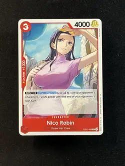 One Piece Nico Robin (OP11-009/159) OP11 A Fist of Divine Speed NM - Image 1