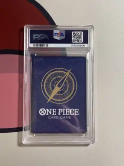 Bandai One Piece CCG OP07 500 Years Trafalgar Law TR Foil EN ST10-010 PSA 10 - Image 2