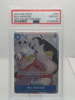 2023 ONE PIECE GIFT COLL 2023 #059 BOA HANCOCK PSA 10 - Image 1