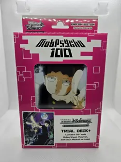 Weiss Schwarz Mob Psycho 100 Trial Deck + - ENGLISH Edition - Image 1