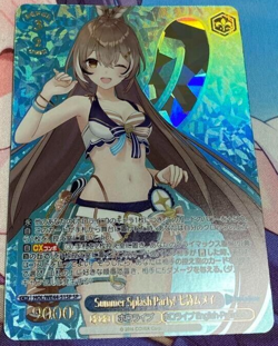 FOIL Weiss Schwarz Hololive Summer Collection HOL/WE44-51SP SP Nanashi Mumei - Image 1