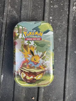 Pokemon Cards - Prismatic Evolutions Jolteon Mini Tin Factory Sealed - Image 1