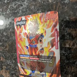 Son Goku FS01-01 Leader Foil Fusion World Dragon Ball Super Card Game | NM - Image 5