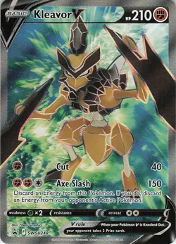 Kleavor V (Full Art) - Holo Promo SWSH: Sword & Shield Promo Cards SWSH248 NM - Image 1
