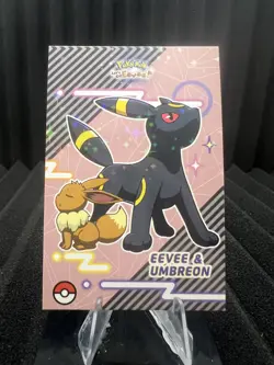 Umbreon & Eevee - Star Holo - Let's Go Eevee Database - Pokemon Card - Image 1