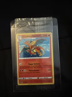 Pokemon TCG Special Delivery Charizard SWSH075 Limited Promo Card - Image 1