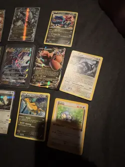 Pokemon TCG 12-Card Lot Dialga GX Palkia GX Black Kyurem EX Drampa Etc. - Image 3