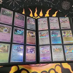 Pokemon Binder Collection Full Mixed 300+ Cards - Image 3