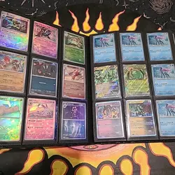 Pokemon Binder Collection Full Mixed 300+ Cards - Image 4