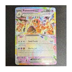 Palossand ex Pokemon Card 091/191 SV08 Surging Sparks 280 HP Double Rare Full A… - Image 1