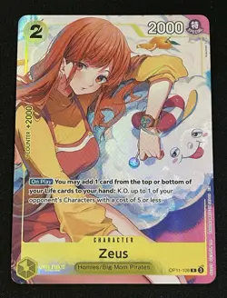 One Piece Zeus Bandai Card Games Fest 24-25 Promo OP11-106 - Image 1