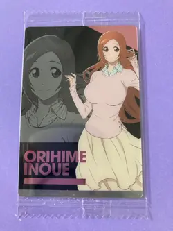 Orihime Inoue 04 N Bleach wafer card JUMP Japanese Japan F/S - Image 1