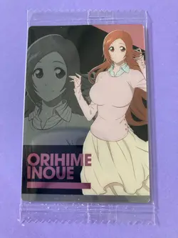 Orihime Inoue 04 N Bleach wafer card JUMP Japanese Japan F/S - Image 2