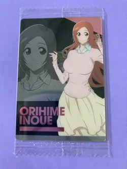 Orihime Inoue 04 N Bleach wafer card JUMP Japanese Japan F/S - Image 3
