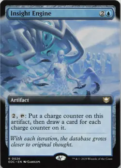 Insight Engine (Extended Art) R Commander: Edge of Eternities 26 LP-NM - Image 1