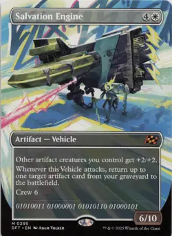 Salvation Engine (Borderless) M Aetherdrift 295 LP-NM - Image 1