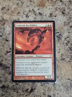 MTG Urabrask the Hidden - New Phyrexia, Played, English - Image 1
